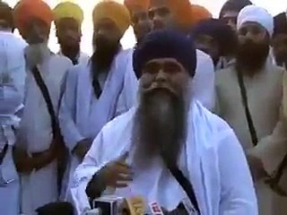 baba dhadrian wale masle - Baba Dhumma press conference  (2)