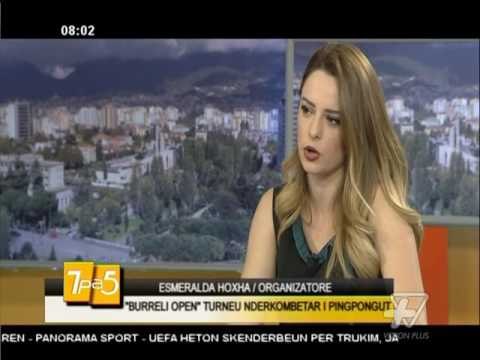 7pa5 - BURRELI OPEN Turneu nderkombetar i pingpongut - 26 Maj 2016 - Show - Vizion Plus