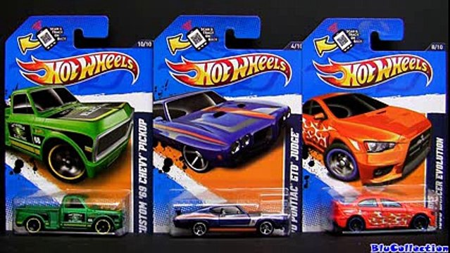 3 HOT WHEELS Cars diecast Pontiac Mitsubishi custom Chevy Pickup Kmart Collector Event