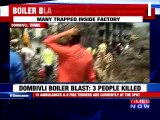 Dombivli's Chemical Factory Building Destroyed After Huge Explosion