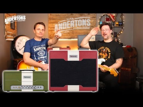 Marshall Astoria Amps - Chappers goes Red & the Capt goes Blue!