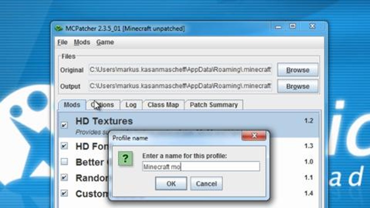 Easily switch between texture packs in Minecraft