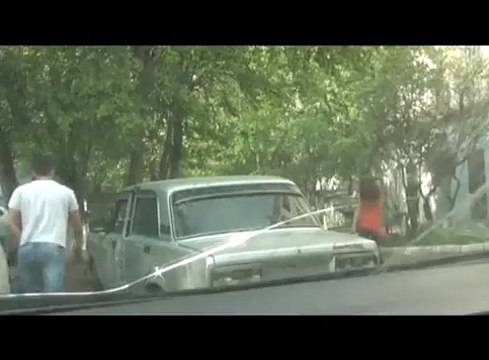 Погоня ГИБДД за пьяным водителем на ВАЗ-2107 в Тюмени