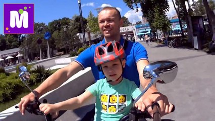 Супер веселые катания на крутых электро гаджетах у Мистера Макса с папой  VLOG Super riding on electronic gadgets 2016