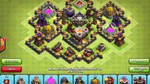 Clash Of Clans - New update 2016 - TH7 Farming base 3 air defense anti giants - TH7 Trophy Base