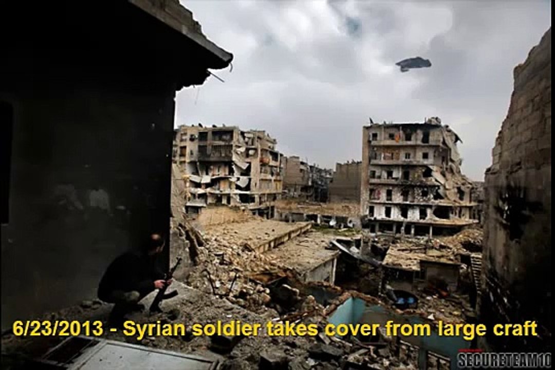 2013 MAJOR LEAK! SYRIAN WAR COVERUP Of LARGE ALIEN CRAFT!   Military UFO Whistleblower   NASA