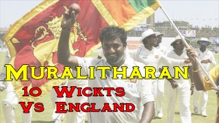 Muttiah Muralitharan 10 Wickets Vs England 10 Wickets