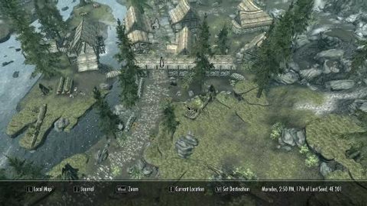 Skyrim Map in full 3D