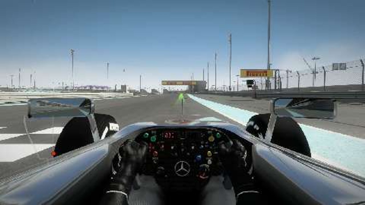 F1 2012 - Mode entrainement