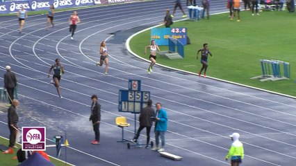 Finale F 400 m (Victoire de Lenora Guion Firmin en 54''88)