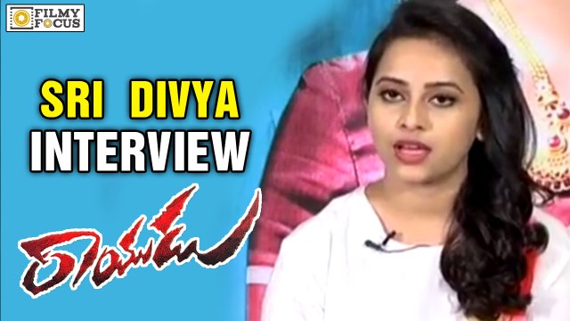 Sri Divya Interview about Rayudu Movie - Filmyfocus.com