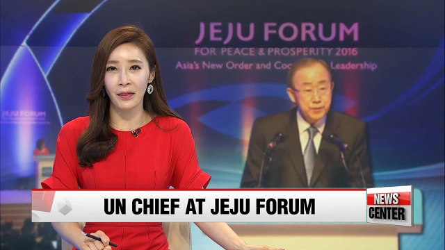 UN chief calls on N. Korea to stop provocations, calls for more cooperation in Asia