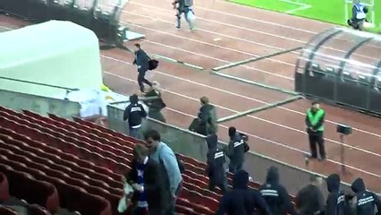 Riots in Zürich after the relegation of FC Zürich 25.05.2016