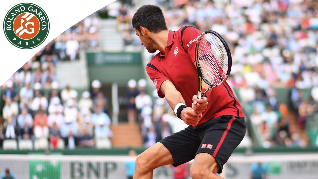Temps forts Djokovic - Darcis Roland-Garros 2016 / 2T