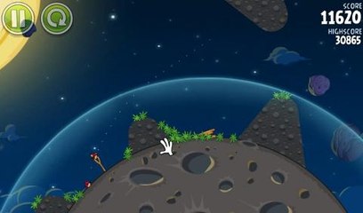 Angry Birds Space Gameplay