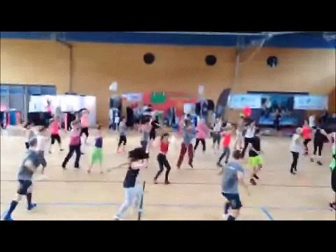 Team class aerobics - IFAA Festival 2015 - Aerobic Dance Fitness