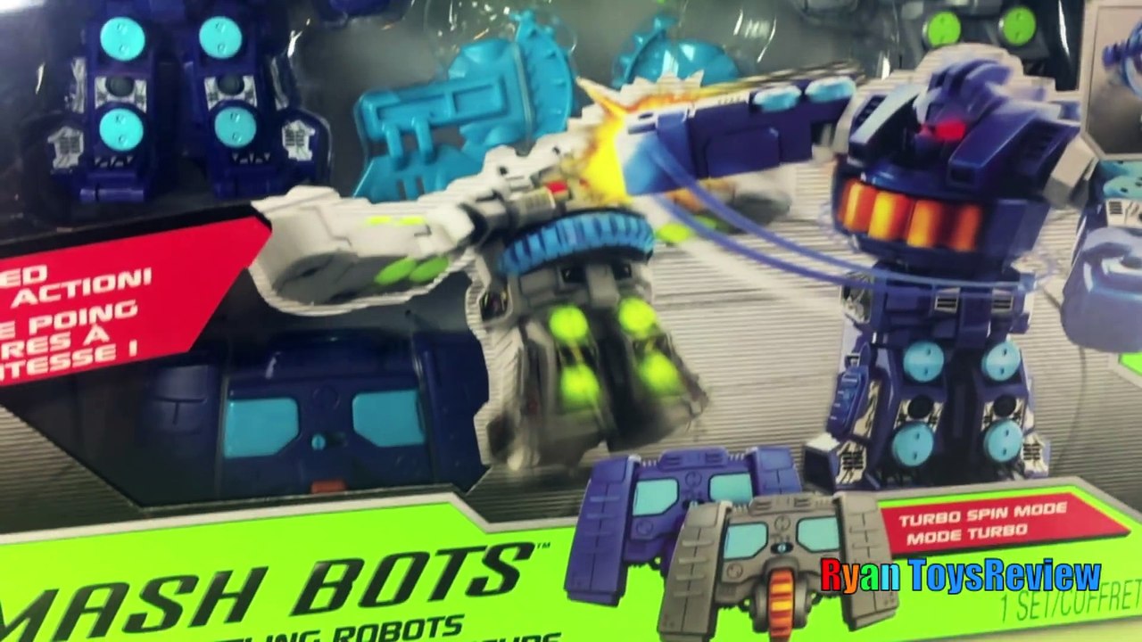 Air Hogs Smash Bots Remote Control Battling Robots for kids Avenger Egg Surprise Toy Ryan ToysReview