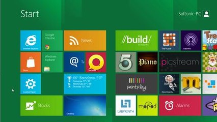 Start button in Windows 8