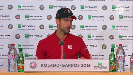 Roland-Garros 2016 Press conference Djokovic _ R2