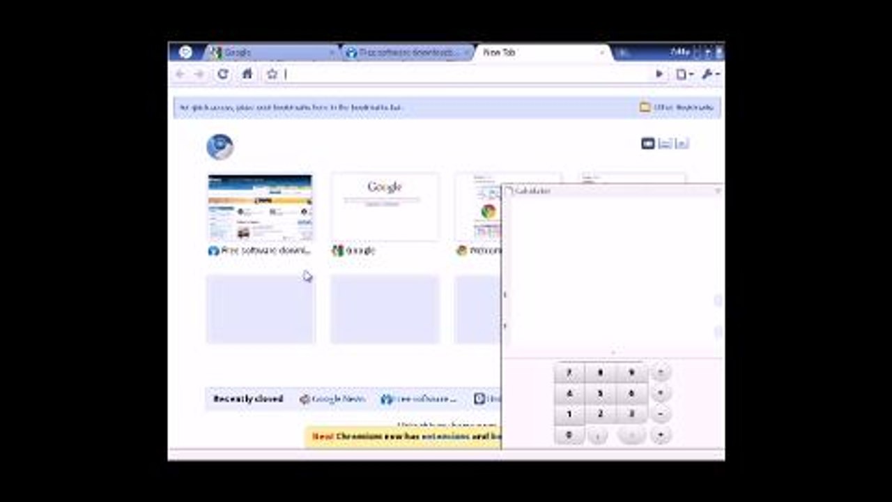 First look at Chromium OS