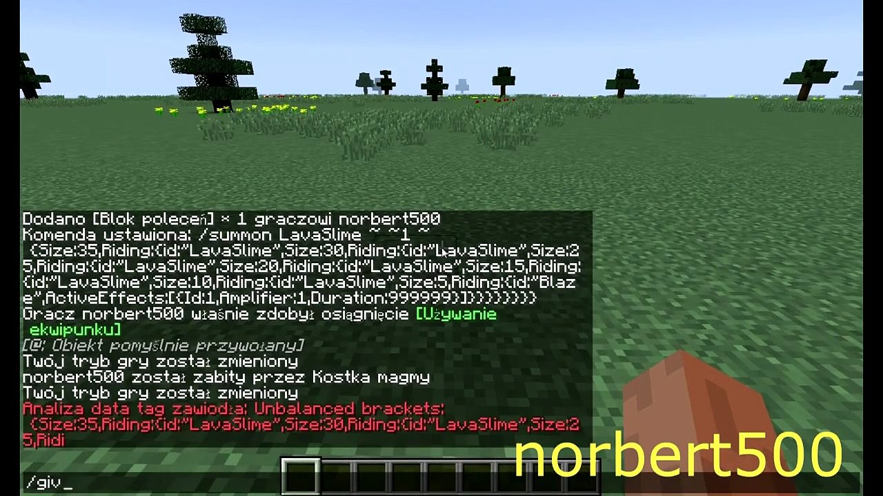 Minecraft - Tornado (bez modów)