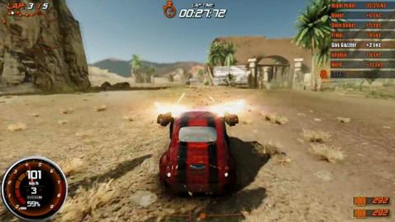 Gas Guzzlers: Rennspiel mit echter Kampflinie