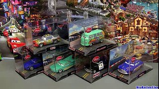 6 Cars 2 Hudson Hornet, Rod Torque Redline Acrylic Display Case Disney Review by Blucollection