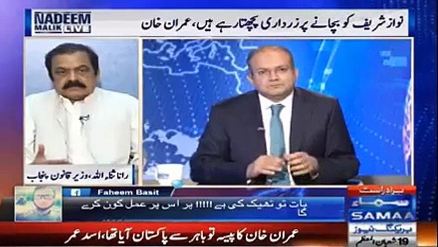 kisi chor ko ye haq nahi pohanchta k wo kisi dusry ko chor kahy- Rana Sanaullah criticizing Imran Khan