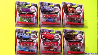 6 Cars Lenticular Eyes Diecasts 2013 WGP Sally, Wingo, Cruisin Lightning McQueen Disney Pixar