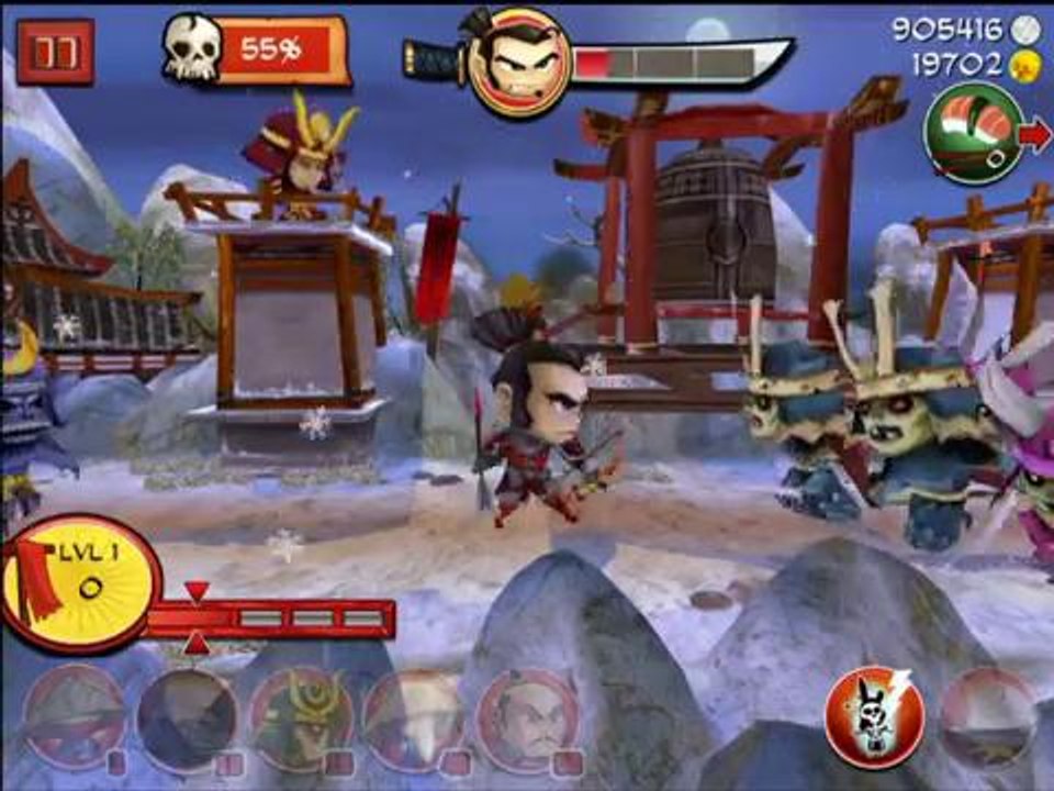 Samurai vs. Zombies Defense Trailer