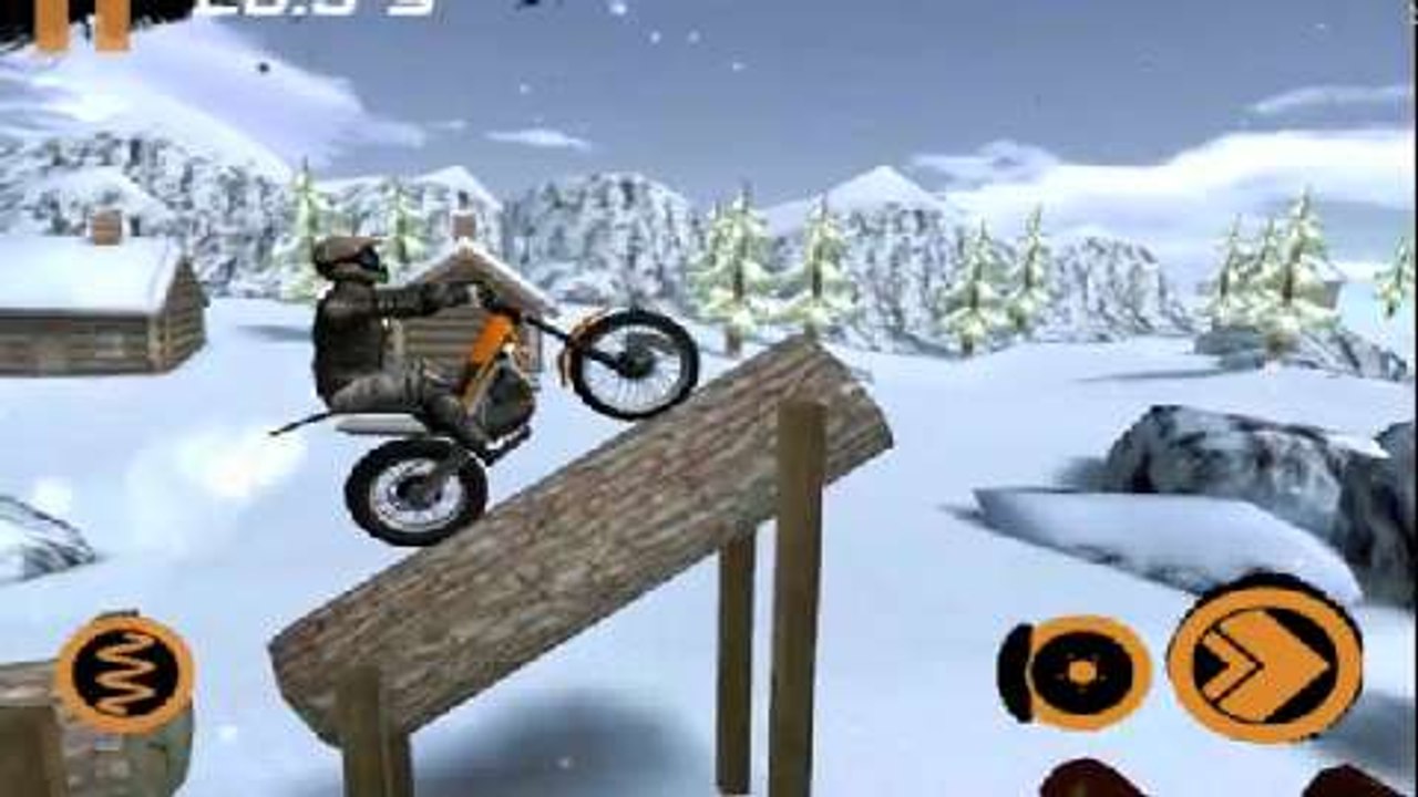 Motorrad-Stunts auf dem Handy