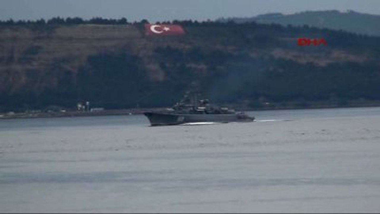Çanakkale - O Gemi Çanakkale'den Güvertesi Boş Geçti