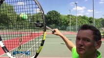 The slice & topspin serves explained with the help of a new prototype.