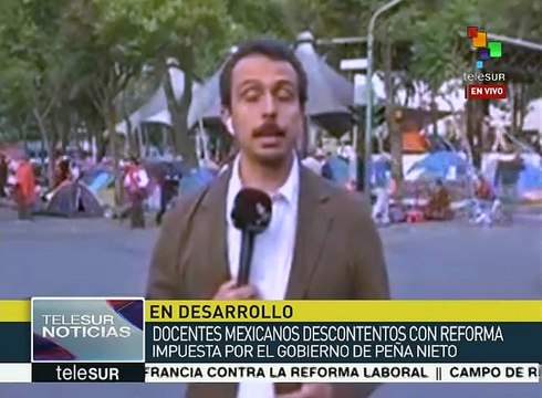 México: profesores mantienen protestas contra la Reforma Educativa