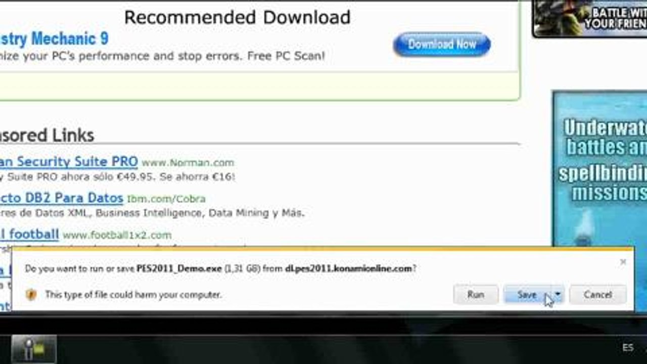 Internet Explorer 9 - Download-Manager