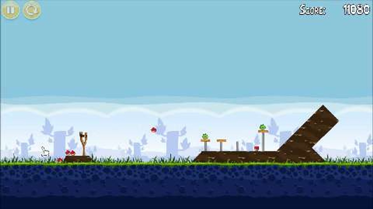 Der Anfang von Angry Birds