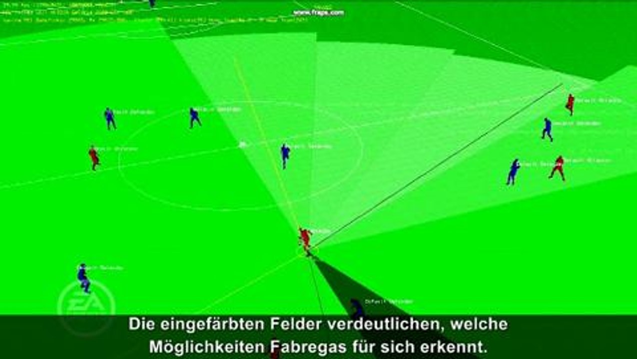FIFA12 - Sichtfeld der Spieler