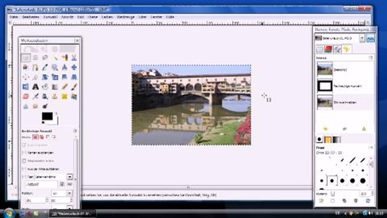 Video: Fotos mit GIMP bearbeiten