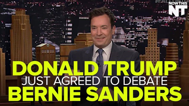 Donald Trump Agreed To Debate Bernie Sanders In California, Then Says He Was Just Kidding