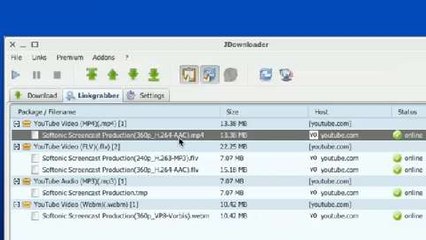 Como baixar vídeos do YouTube com jDownloader