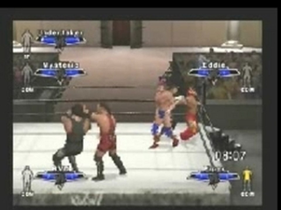 smackdown vs raw 2007 royal rumble ps2 1 er parti
