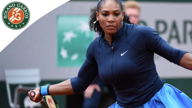 Temps forts S. Williams - Pereira Roland-Garros 2016 / 2T