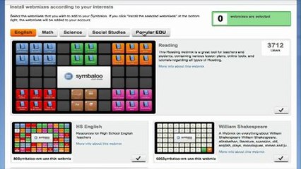 Symbaloo - Come usare il quickstart