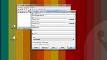Guida alla Protezione di un PDF con Password tramite PDFCreator