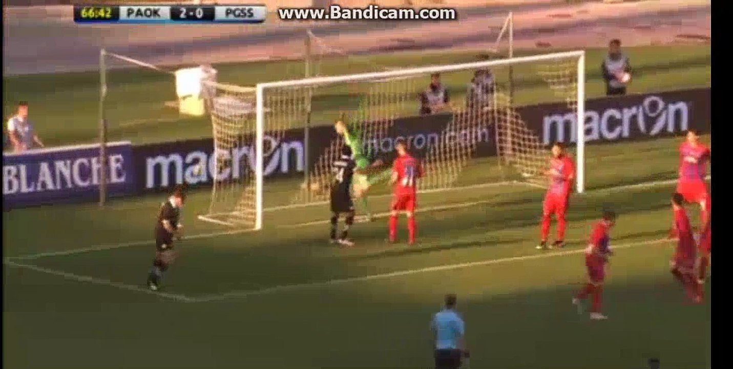 Dimitar Berbatov super header Shoot - PAOK 2-0 Panionios – Greek Superleague Playoffs 26-05-2016