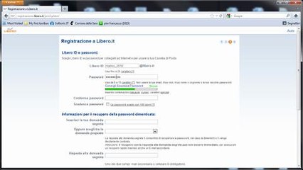 Libero Mail - Come creare un account di posta