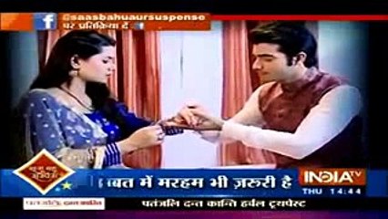 Kasam Tere Pyar ki RISHI KA GUSSA 27th May 2016