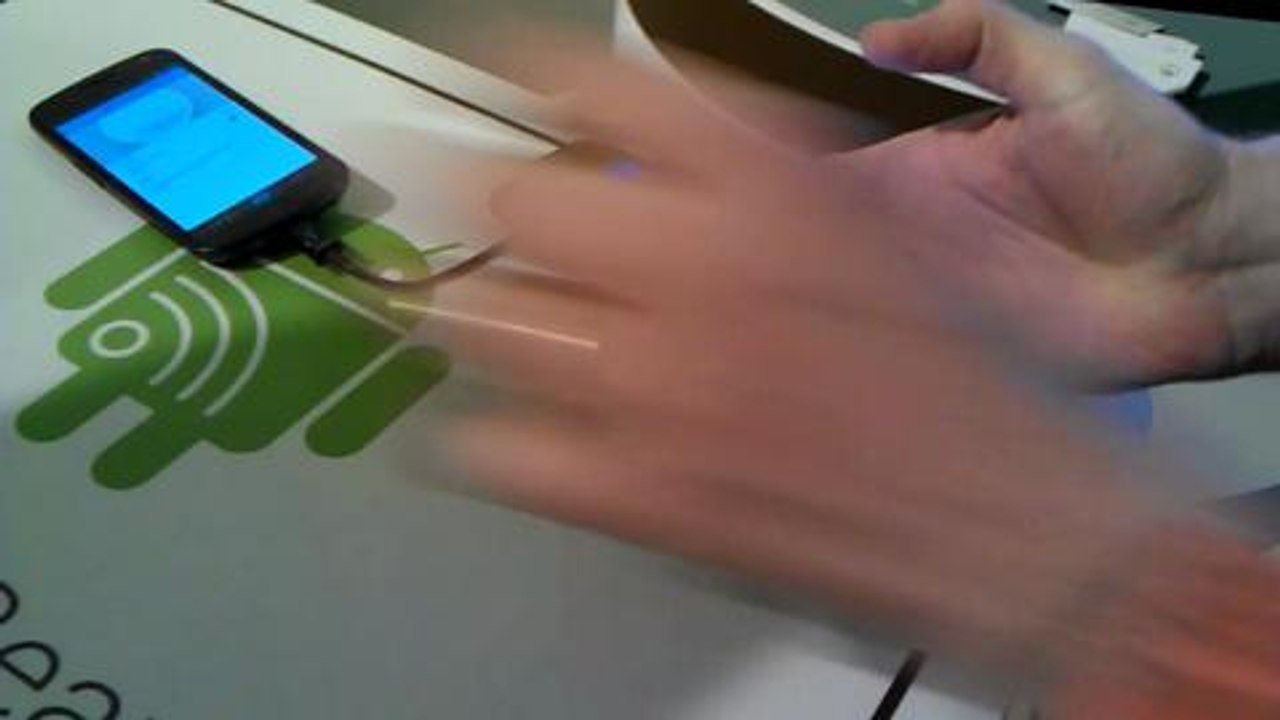 Dimostrazione Android Beam