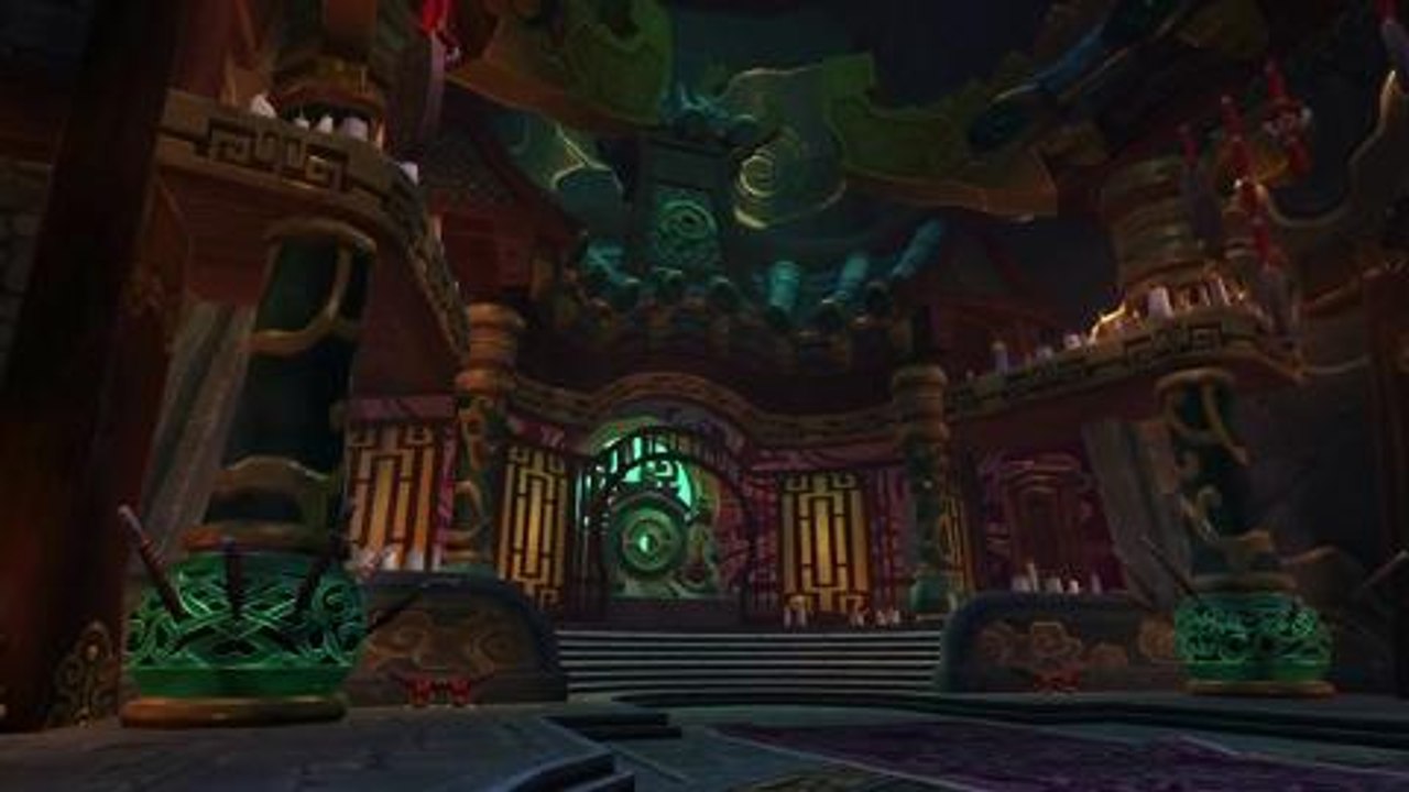 World of Warcraft Mists of Pandaria - Vídeo Preview "Temple of the Jade Serpent"