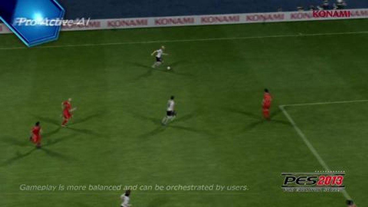 PES 2013 - PlayerID ProActive AI